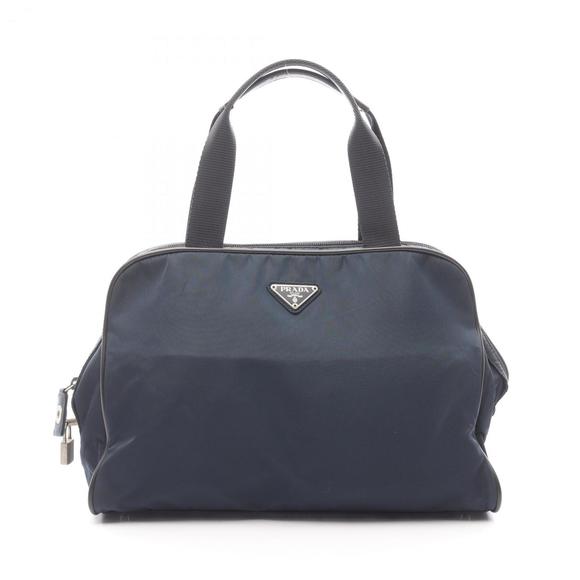 PRADA Blue Leather Bag - Picture 1 of 11